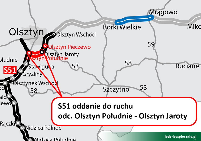 Obwodnica Olsztyna w komplecie, kolejne inwestycje GDDKiA